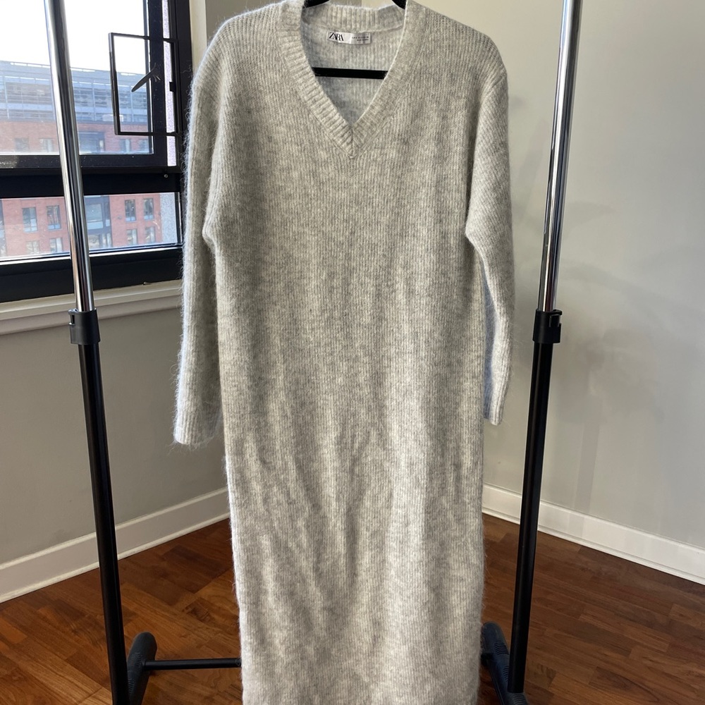 Long Sleeve Sweater Dress